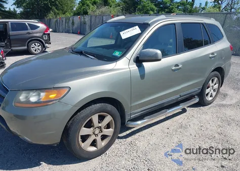 2008 Hyundai Santa Fe Limited/Se from USA, damaged, VIN 5NMSH73E78H157361